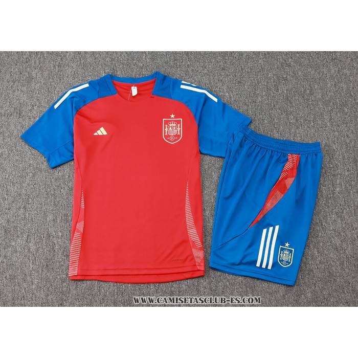 Chandal del Espana 24-25 Manga Corta Rojo - Pantalon Corto